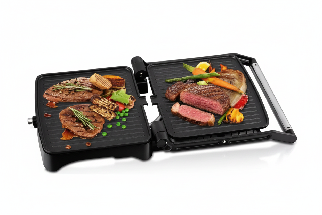 Parrilla Eléctrica Portátil – 2000W Antiadherente