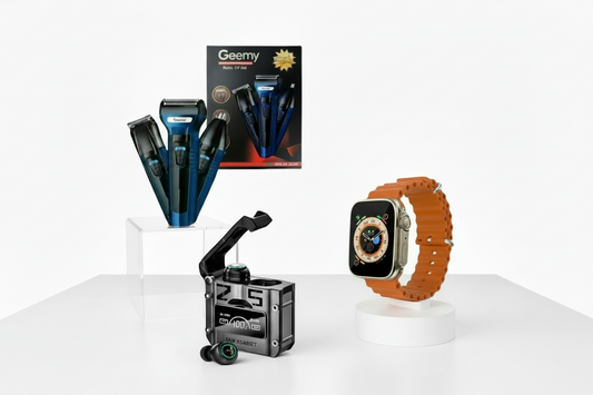 Combo Tech: Máquina 595 + Audífonos M25 + Smartwatch