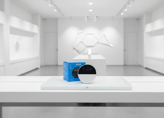 Parlante Reloj ECHQ Spot – Bluetooth & Alarma