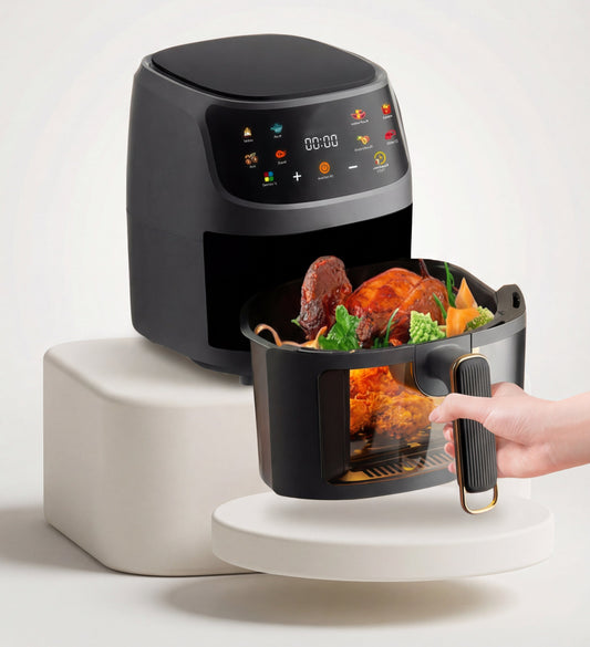 Freidora de Aire Digital – 10L + Papel Absorbente